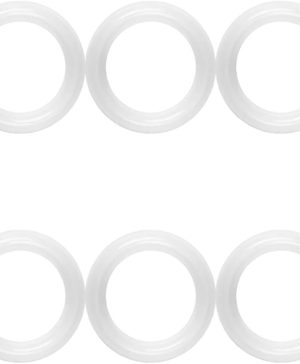 10Pcs Silicone Replacement Gasket, 1.5 Inch Silicone Seals Rings Airtight Silicone Replacement Gasket for Jars LeakProof Canning Fitting Seals