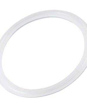 Silicone Rubber Gasket Industrial Flange O-Ring for 4 Inch Clamp White