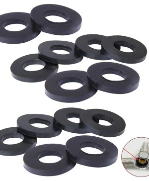 100 Pack O-Rings Rubber Washer Seal Gasket 1/2" + 3/4" Camlock Fitting for Faucet Water Pipe Replacement Shower Hose Inlet Outlet Pipe Tap Nut Screw Connector Joints