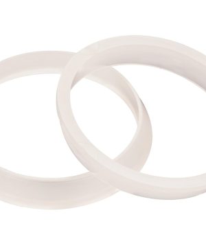 Beveled Slip Joint Washer, 1-1/2 in, Polyethylene, 1.5 Inch, White
