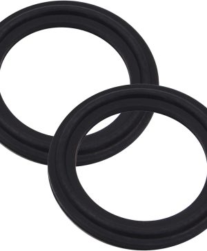 1.5 Inch  Rubber Gasket Tri-clamp O-Ring Fits Sanitary Tri-clover Type Ferrule (Pack of 2)